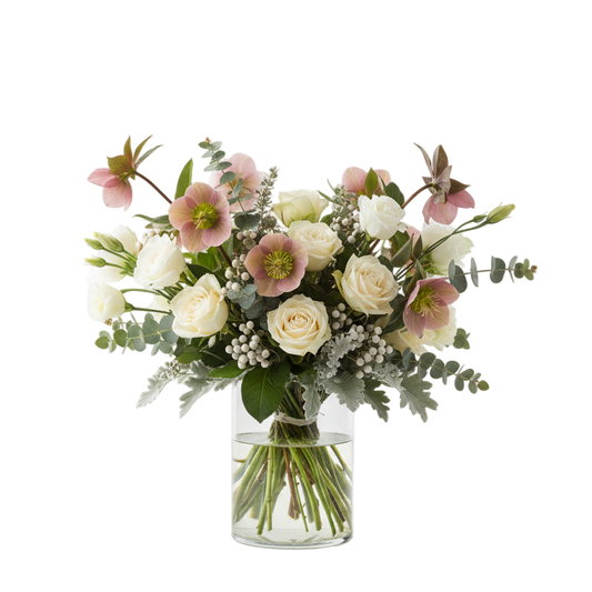 Romantisk vinterbukett