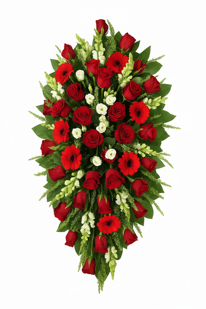 Begravningsdekoration spray