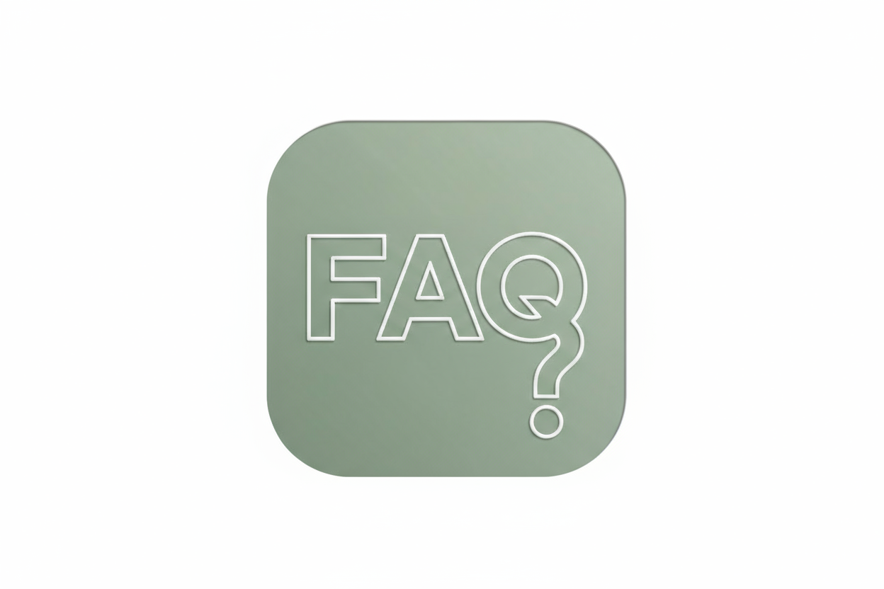 FAQ ikon - transparent bakgrund